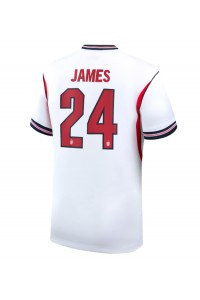 Englanti Reece James #24 Jalkapallovaatteet Kotipaita MM-kisat 2026 Lyhythihainen